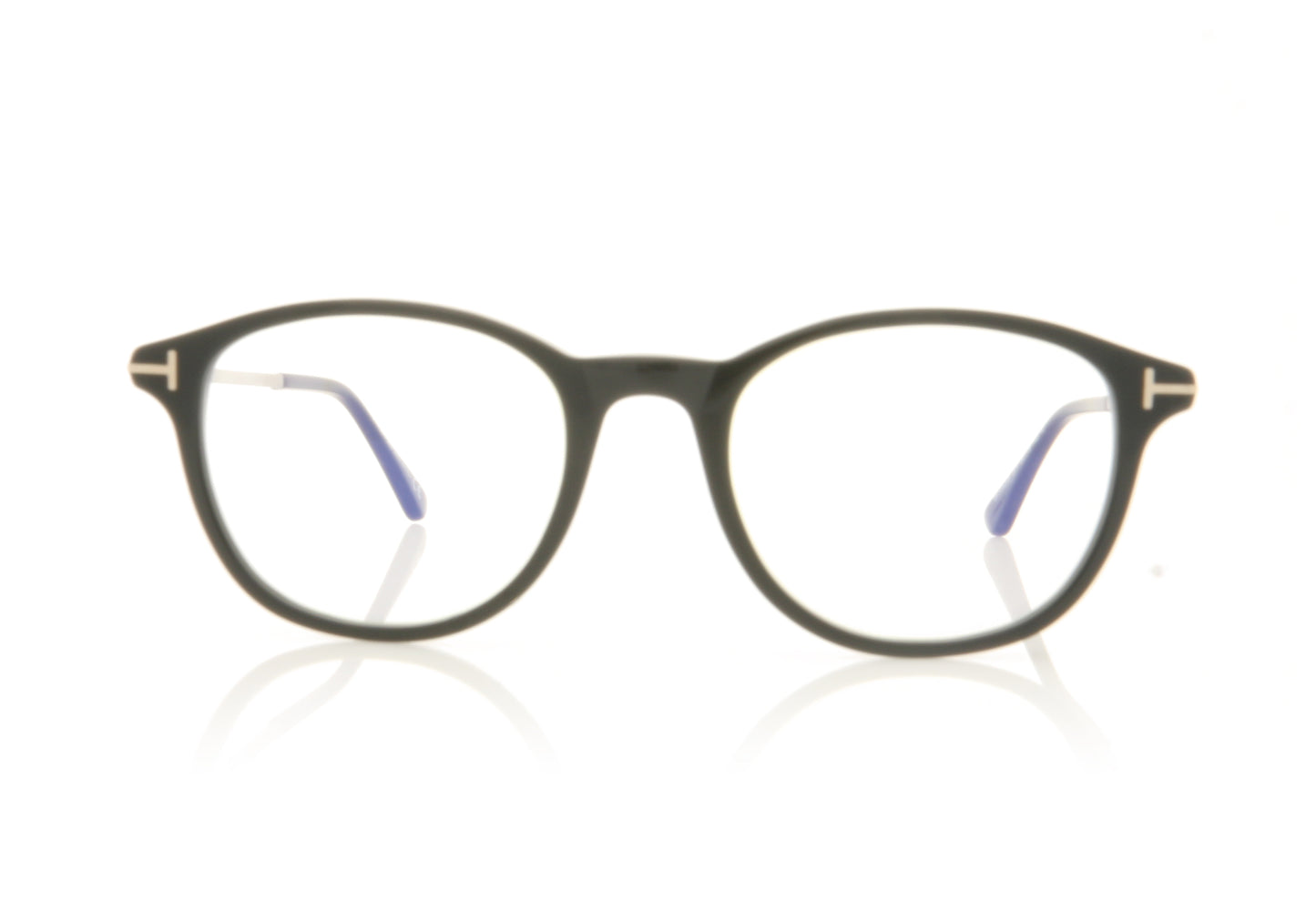 Tom Ford FT5553-B/V TF5553 1 Black Glasses - Front