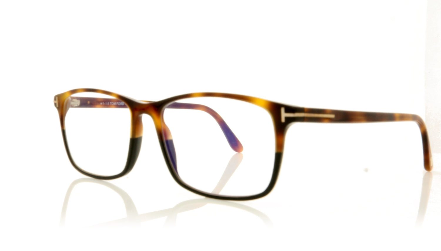 Tom Ford Tom Ford FT5584B 053 54/16 TF5584 53 Tort Glasses - Angle