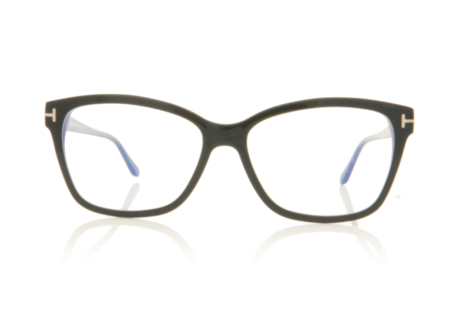 Tom Ford FT5597-B/V TF5597 1 Black Glasses - Front