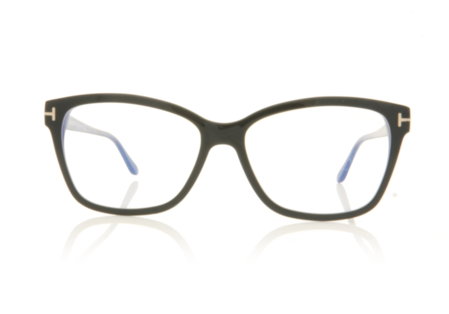 Tom Ford FT5597-B/V TF5597 1 Black Glasses - Front