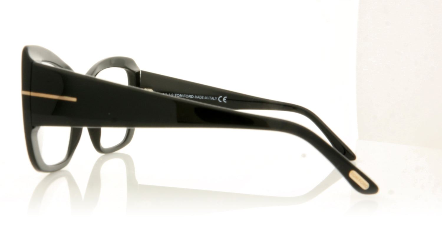Tom Ford TF5602B 1 Black Glasses - Side