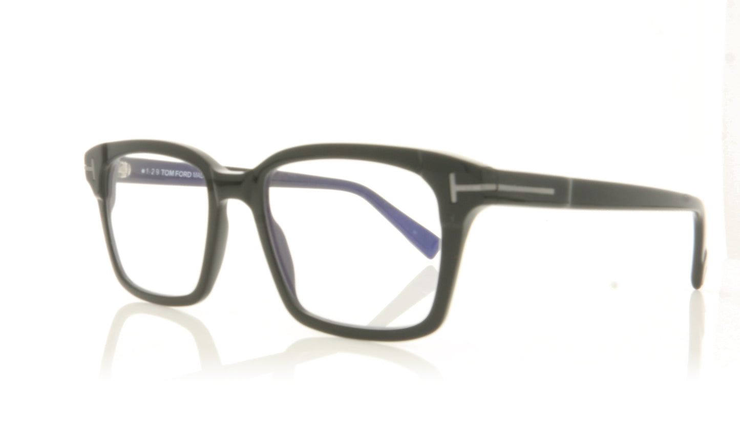 Tom Ford FT5661-B-N/V TF5661 1 Black Glasses - Angle