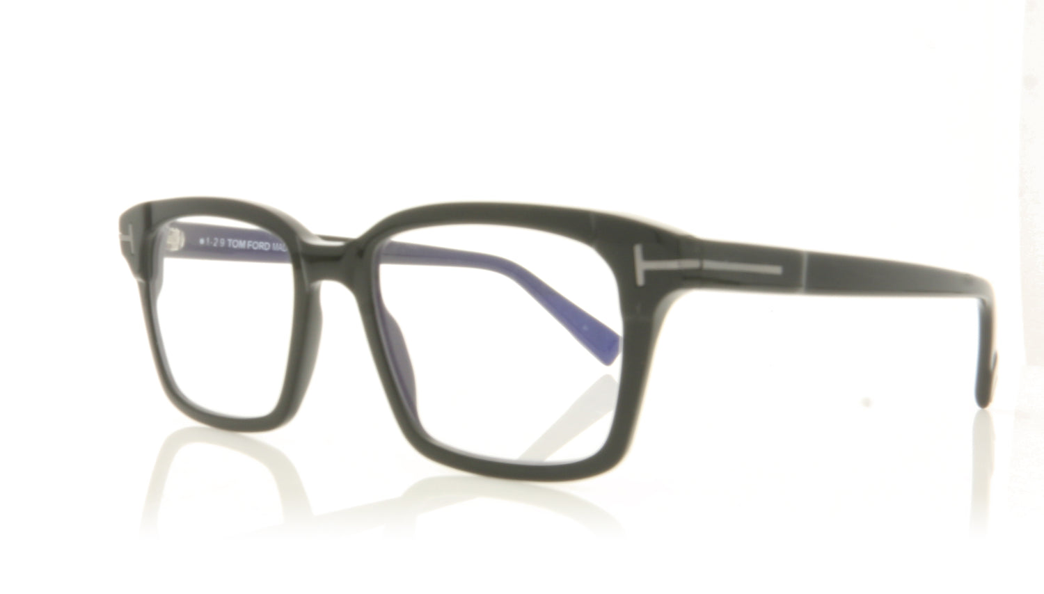 Tom Ford FT5661-B-N/V TF5661 1 Black Glasses - Angle