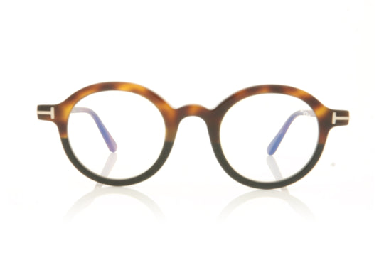 Tom Ford FT5664-B/V TF5664 56 Havana Glasses - Front