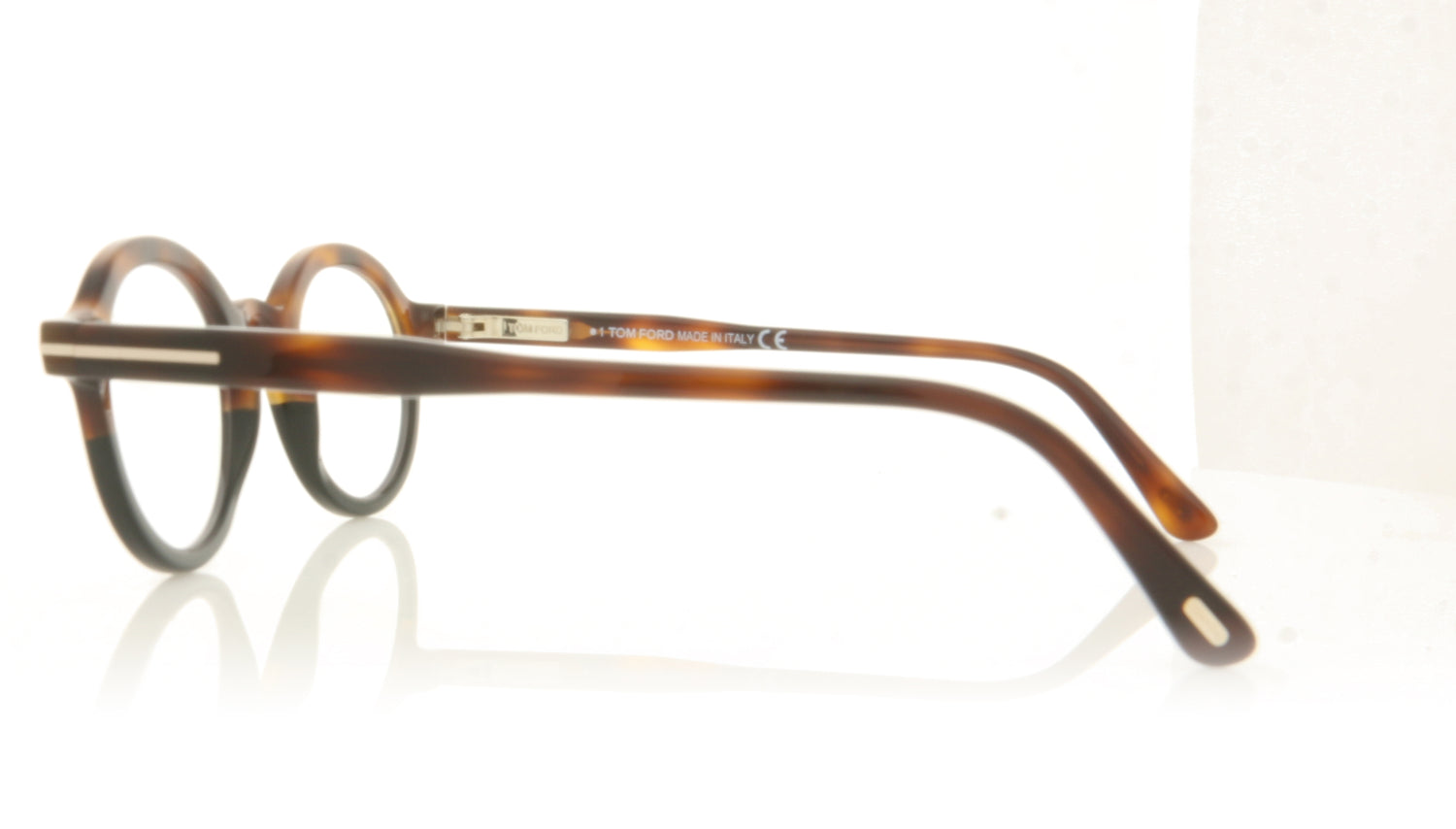 Tom Ford FT5664-B/V TF5664 56 Havana Glasses - Side
