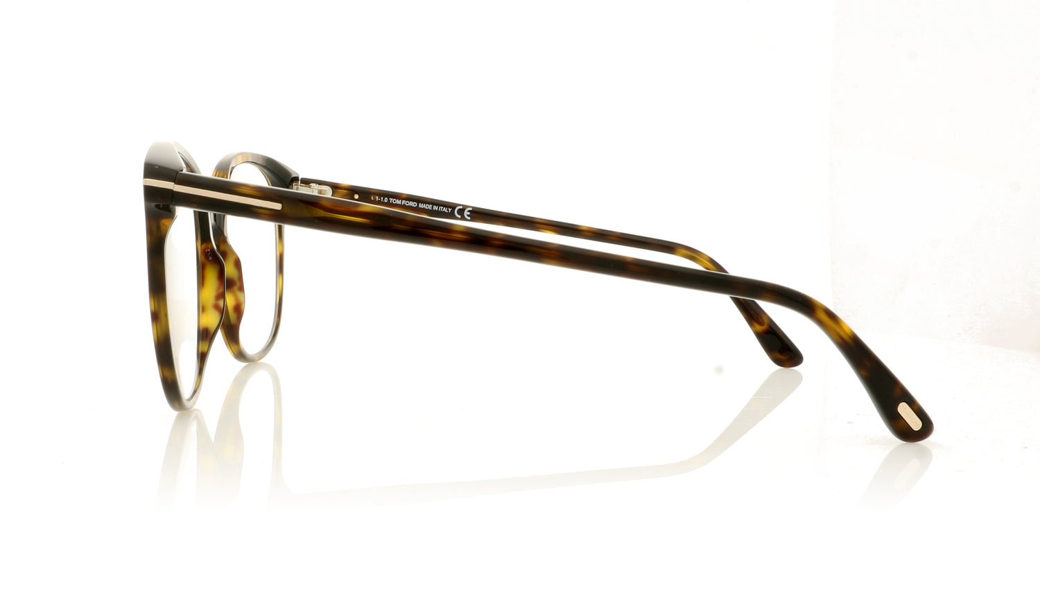 Tom Ford FT5671-B TF5671-B 52 Havana Glasses - Side