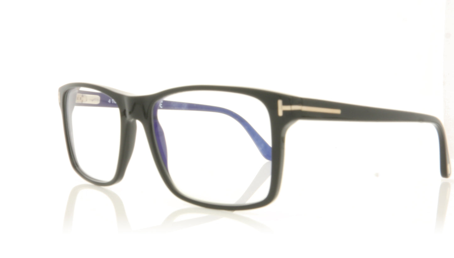 Tom Ford FT5682-B/V TF5682 1 Black Glasses - Angle