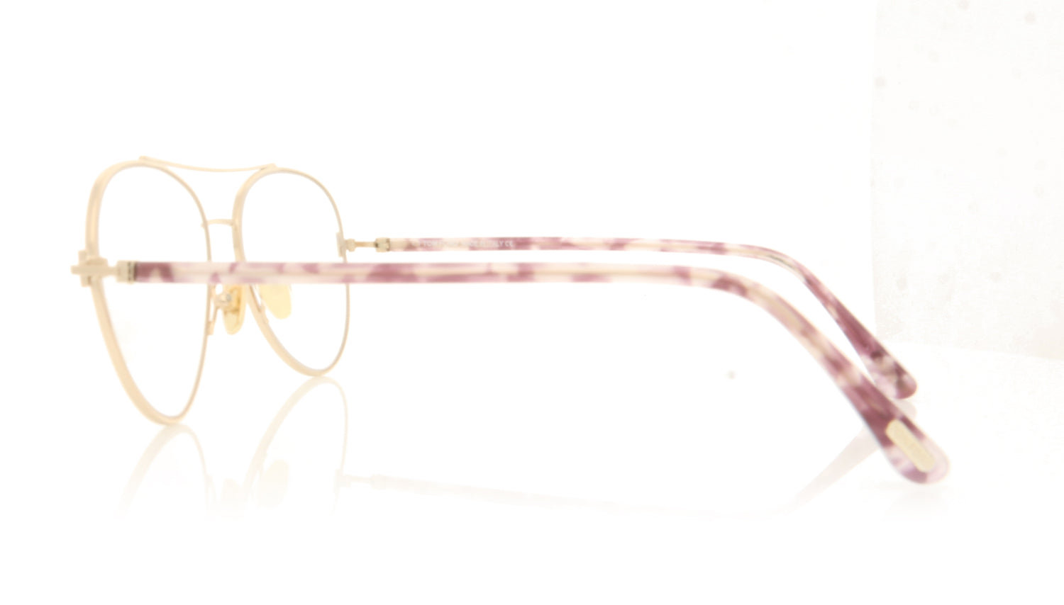 Tom Ford FT5684-B/V TF5684 28A Gold Glasses - Side
