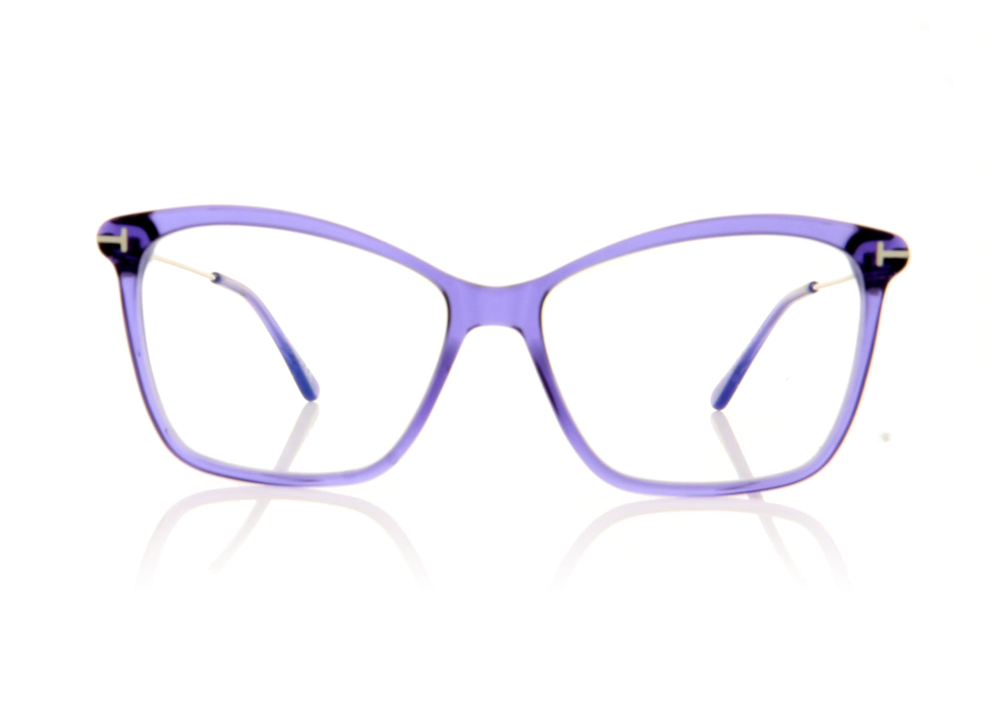 Tom Ford FT5687-B/V TF5687 81 Blue Glasses - Front