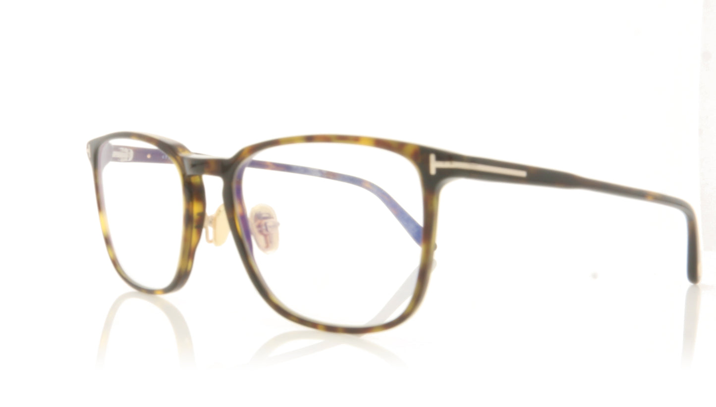 Tom Ford FT5699-B/V TF5699 52 Havana Glasses - Angle