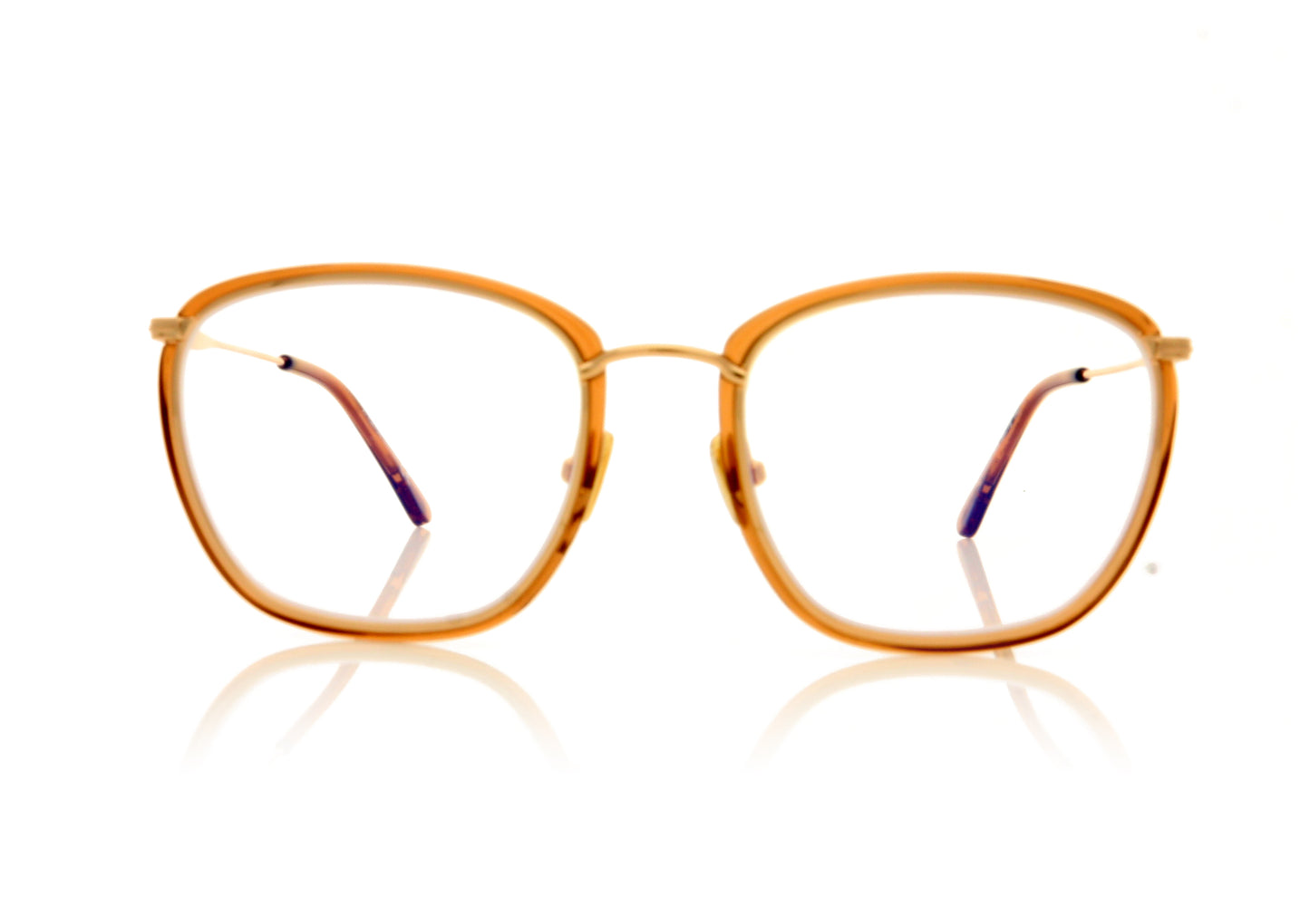 Tom Ford FT5702-B/V TF5702 45 Tort Glasses - Front