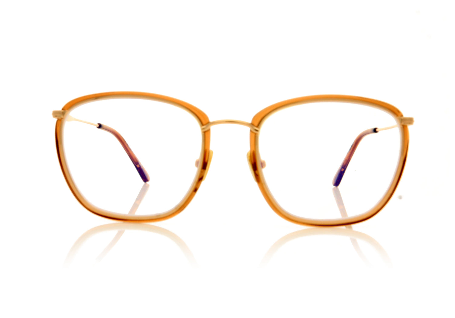 Tom Ford FT5702-B/V TF5702 45 Tort Glasses - Front