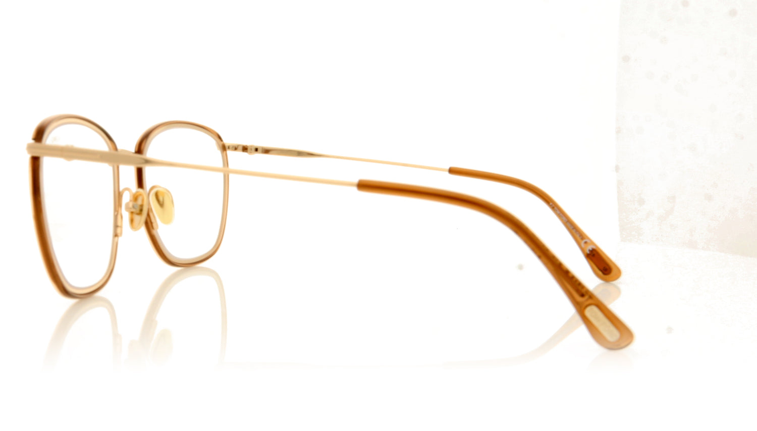 Tom Ford FT5702-B/V TF5702 45 Tort Glasses - Side