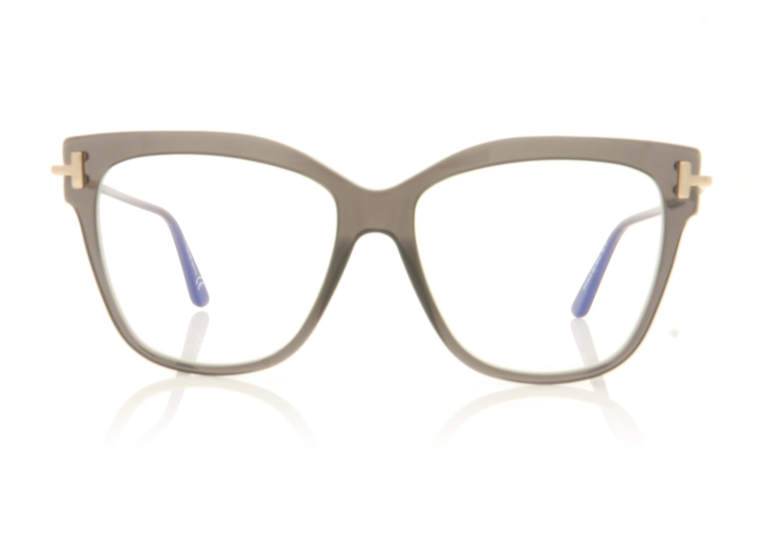 Tom Ford FT5704-B/V TF5704-B 20 Grey Glasses - Front