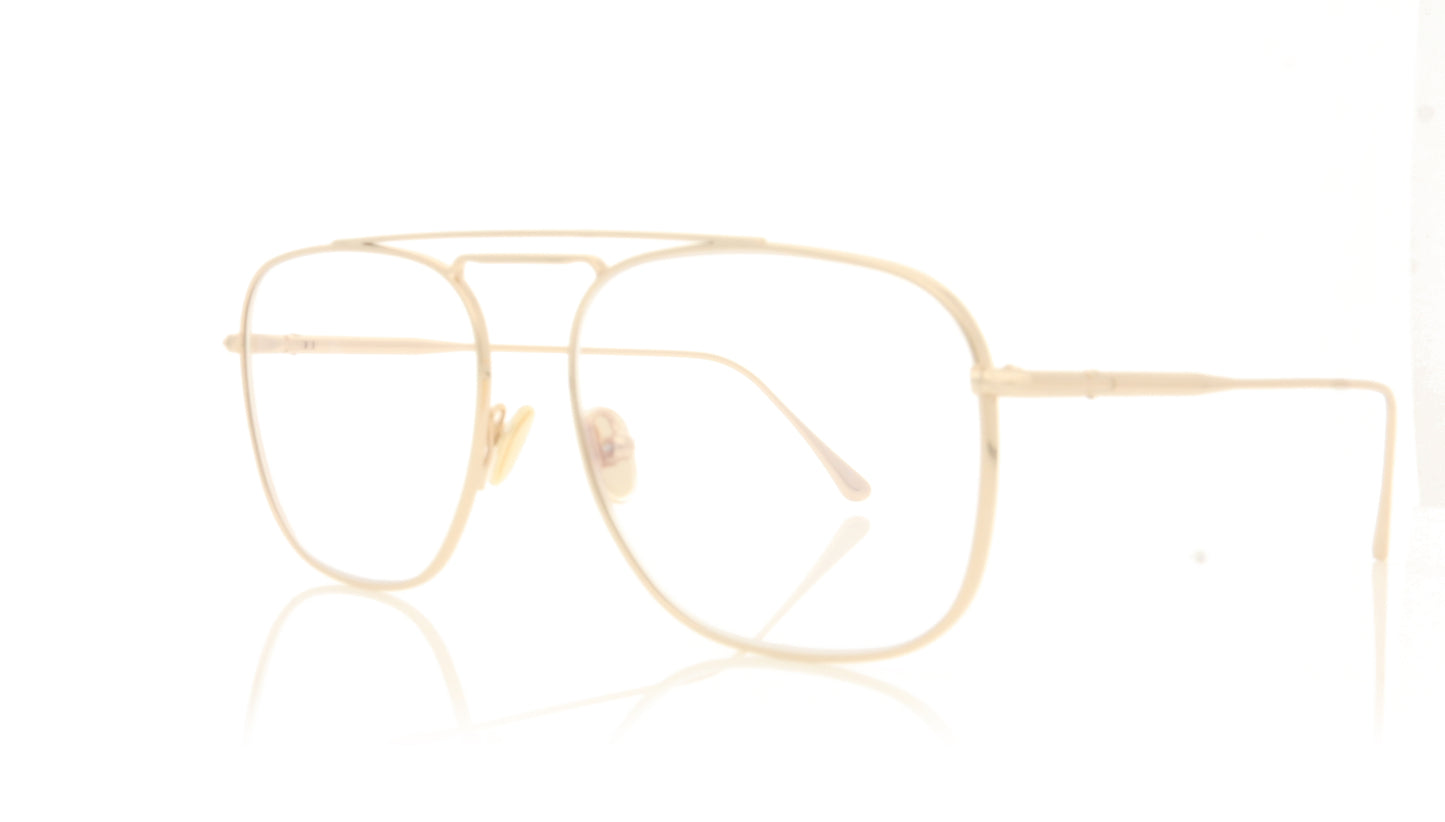 Tom Ford FT5731-B/V TF5731 28 Gold Glasses - Angle