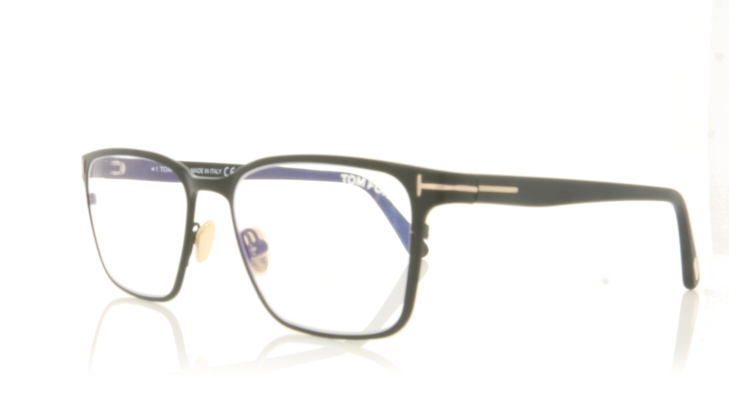 Tom Ford FT5733-B/V TF5733 2 Black Glasses - Angle