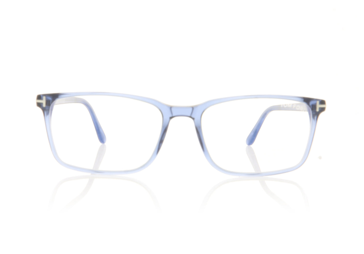 Tom Ford FT5735-B/V TF5735 90 Blue Glasses - Front