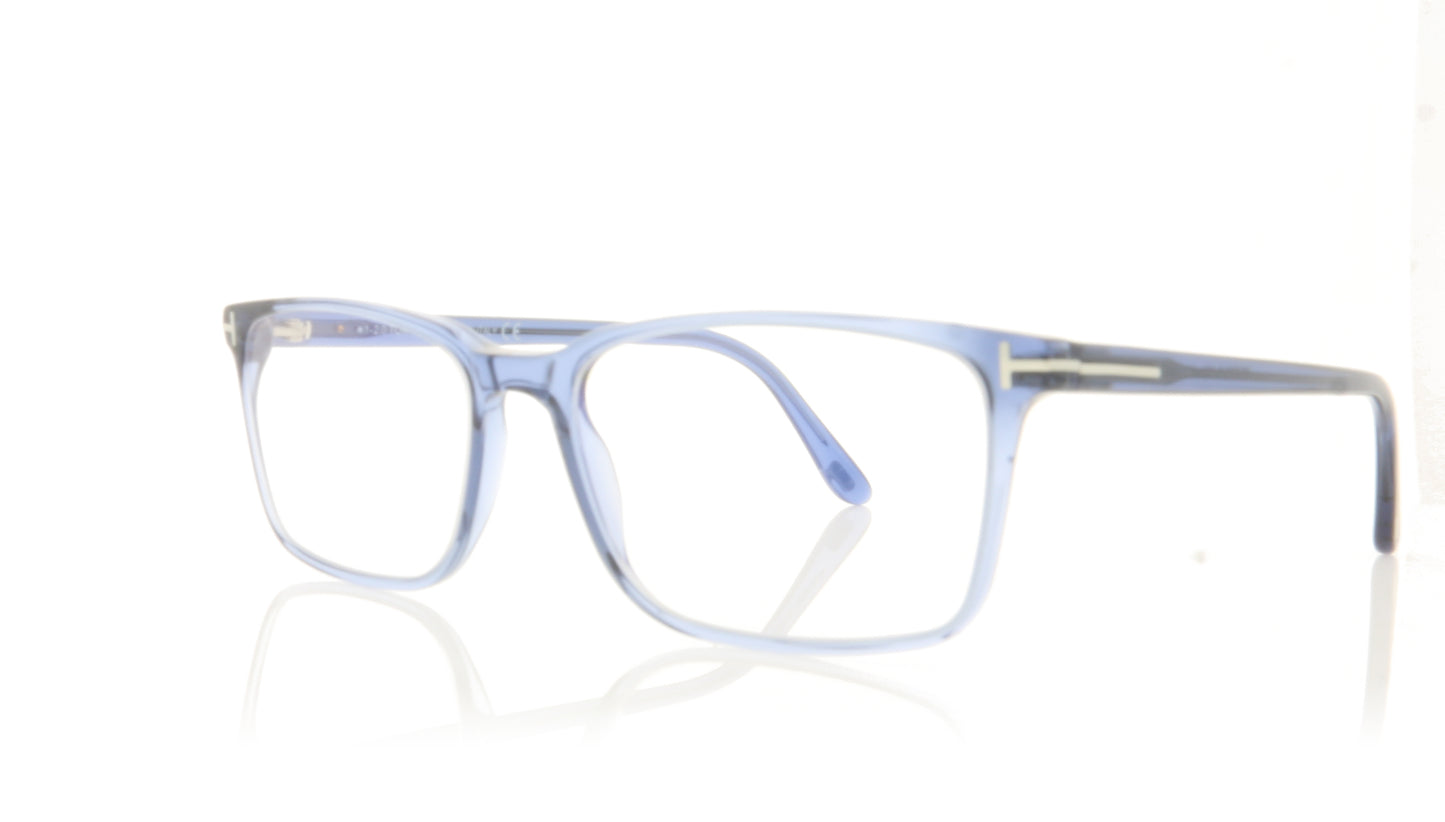 Tom Ford FT5735-B/V TF5735 90 Blue Glasses - Angle