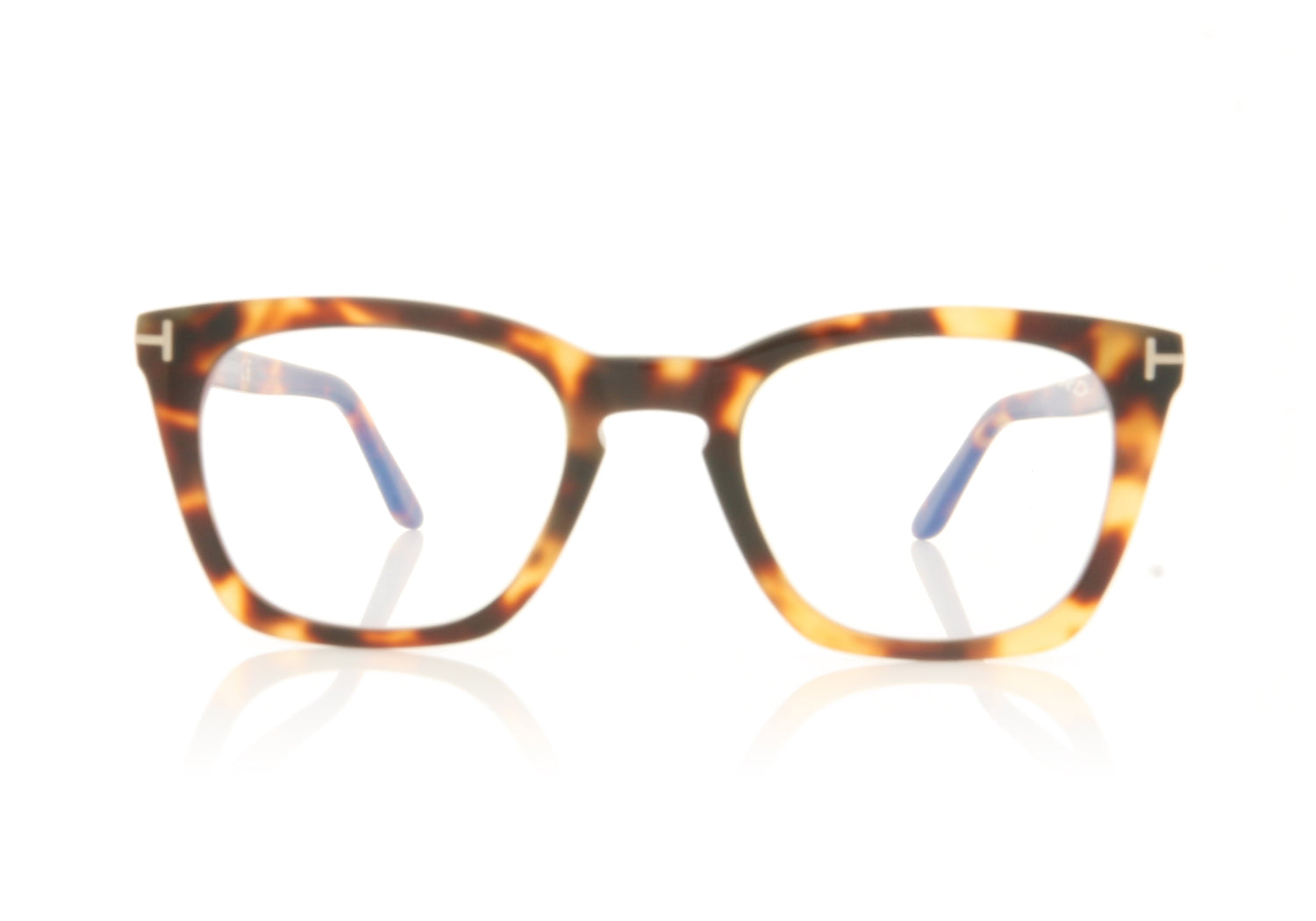 Tom Ford FT5736-B/V TF5736 53 Havana Glasses - Front