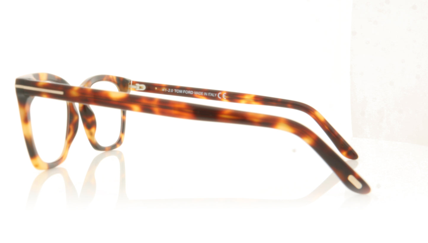 Tom Ford FT5736-B/V TF5736 53 Havana Glasses - Side