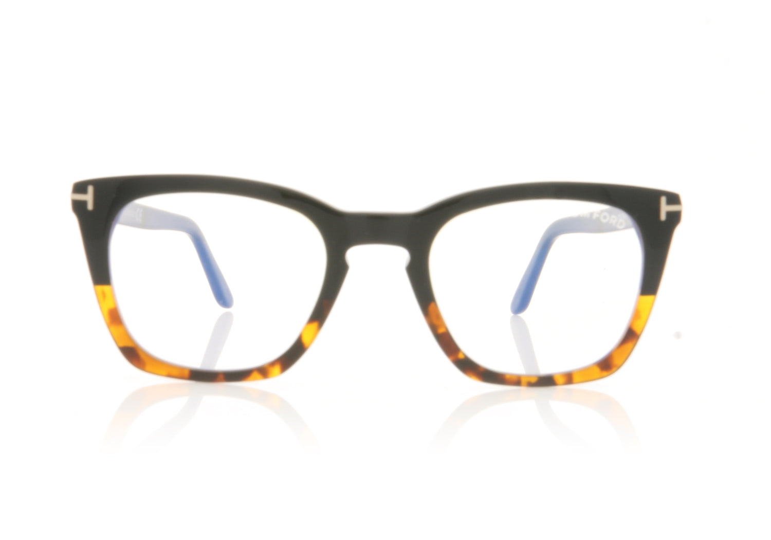 Tom Ford FT5736-B/V TF5736-B 5 Black Glasses - Front