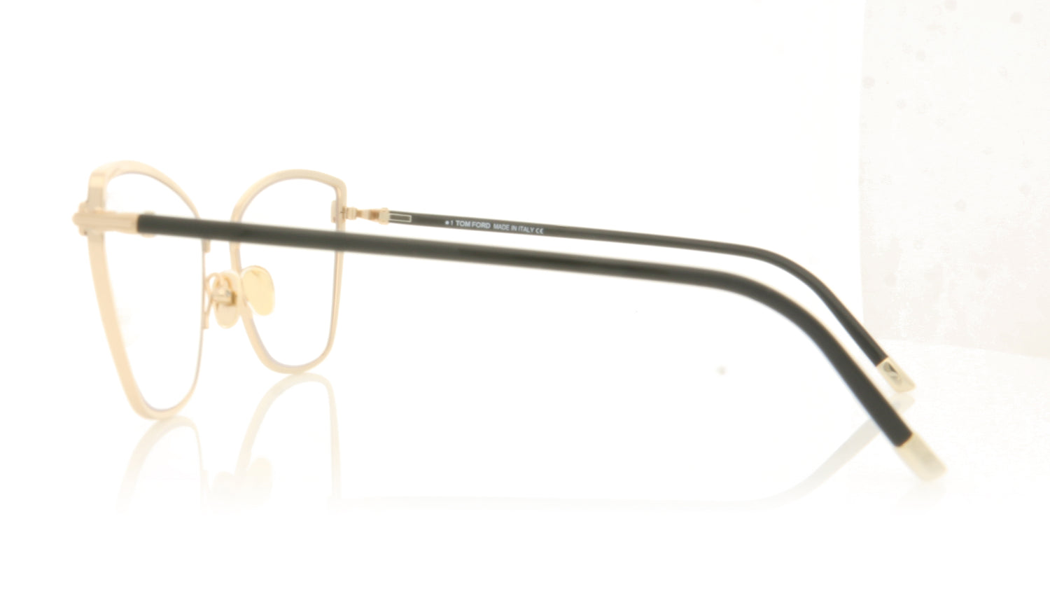 Tom Ford FT5740-B/V TF5740 1 Black Glasses - Side