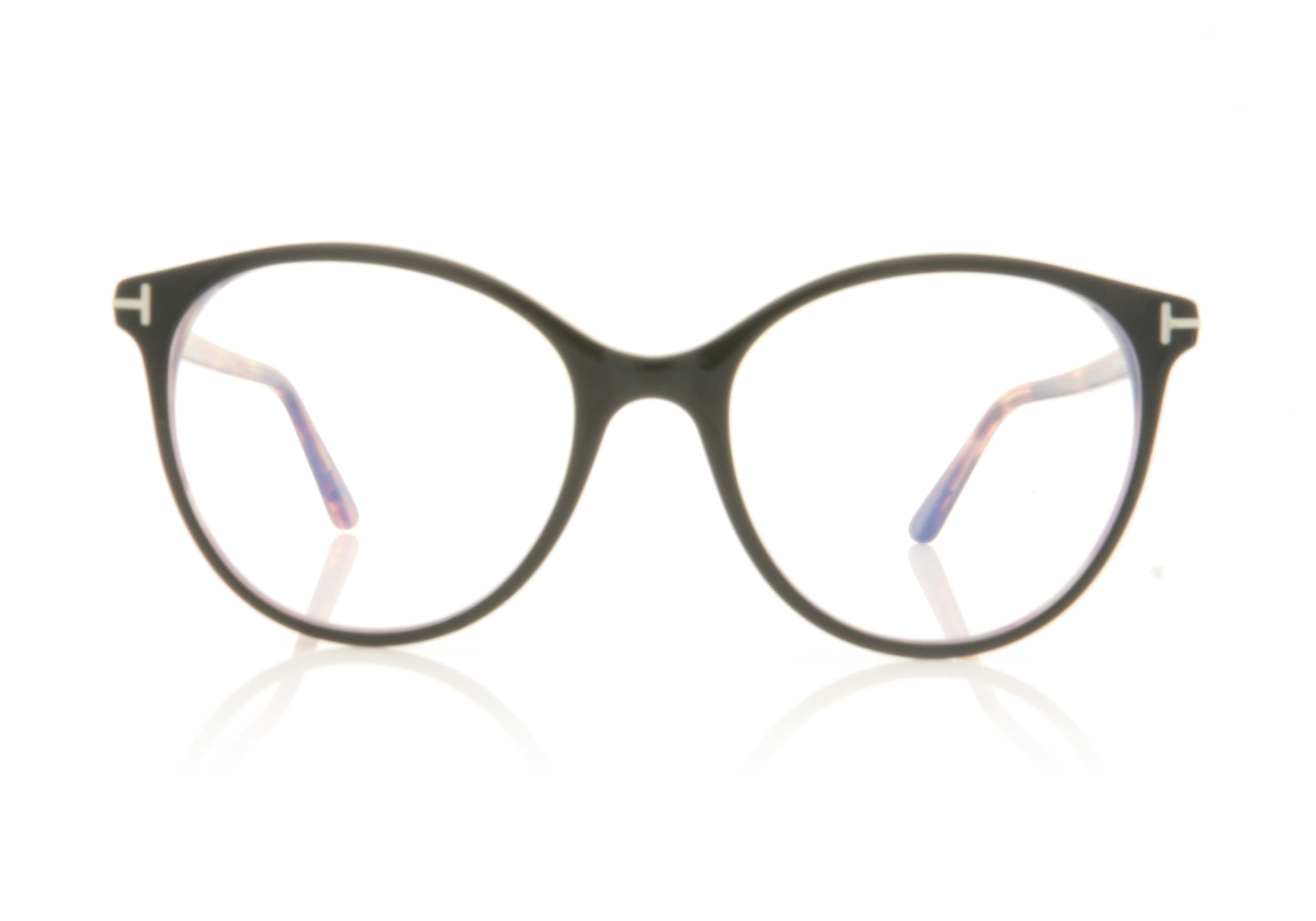 Tom Ford FT5742-B/V TF5742 5 Black Glasses - Front