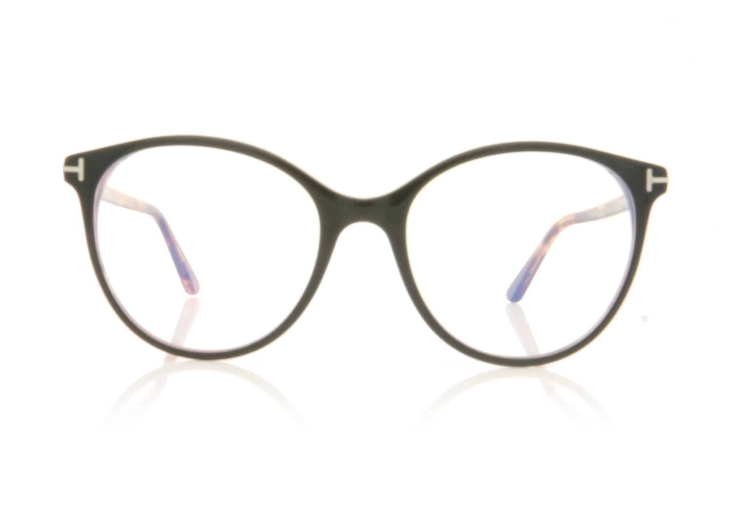 Tom Ford FT5742-B/V TF5742 5 Black Glasses - Front
