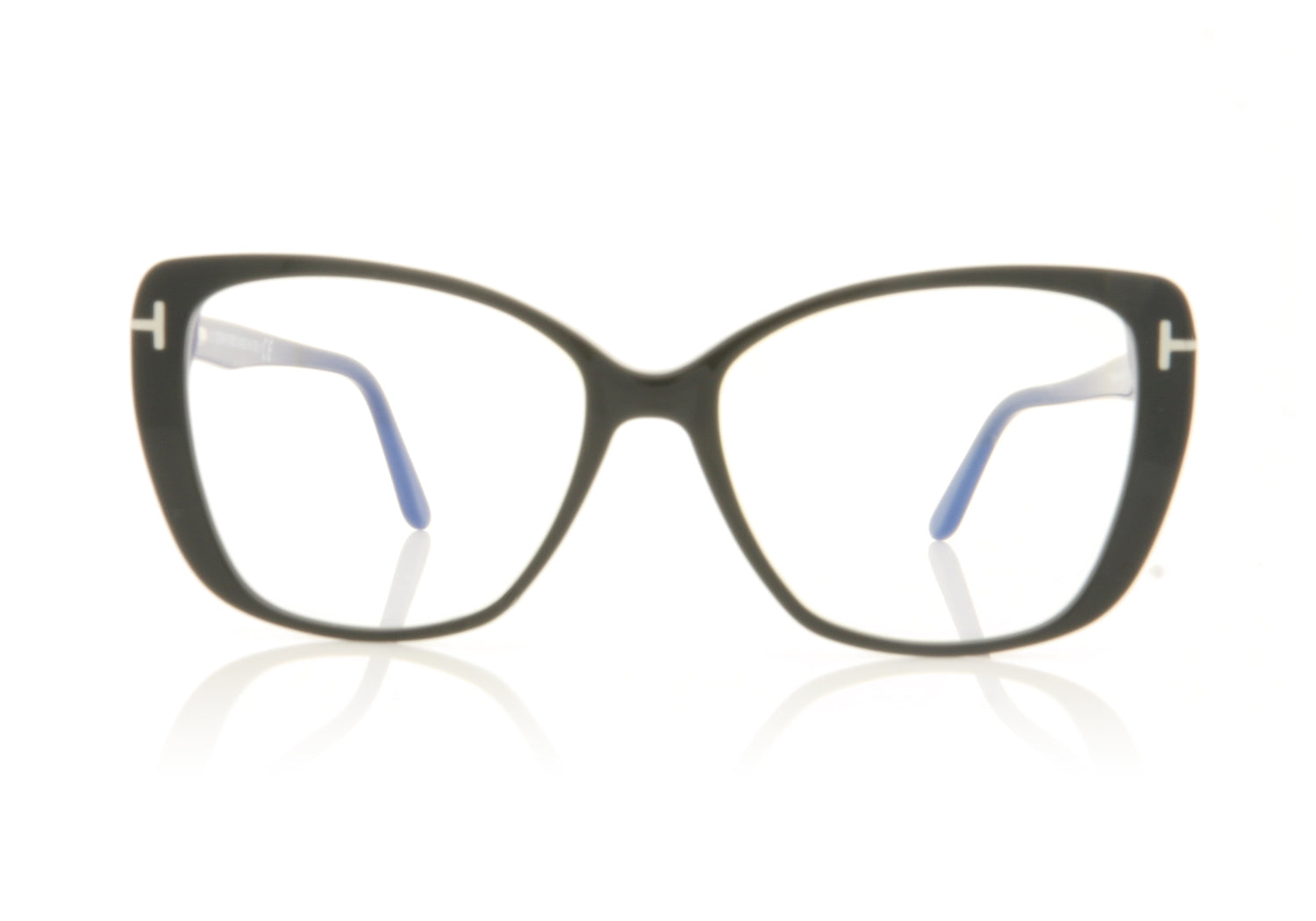 Tom Ford FT5744-B/V TF5744 1 Black Glasses - Front