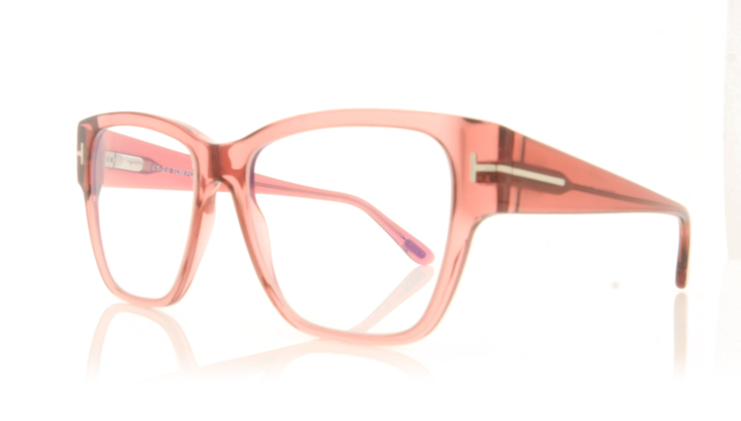 Tom Ford FT5745-B/V TF5745 72 Red Glasses - Angle