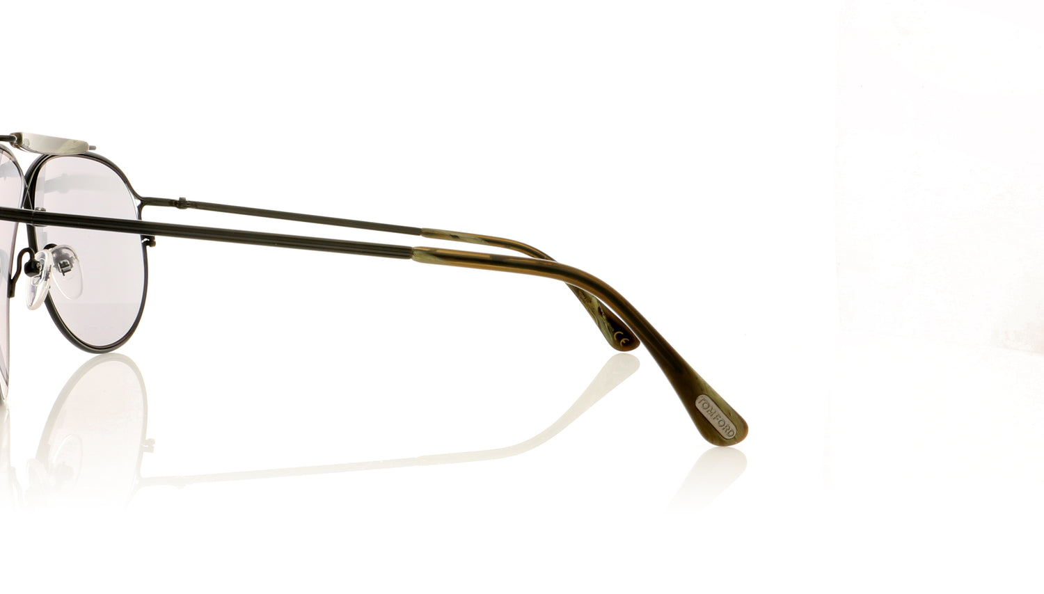 Tom Ford Tom N.6 01C Black Sunglasses - Side
