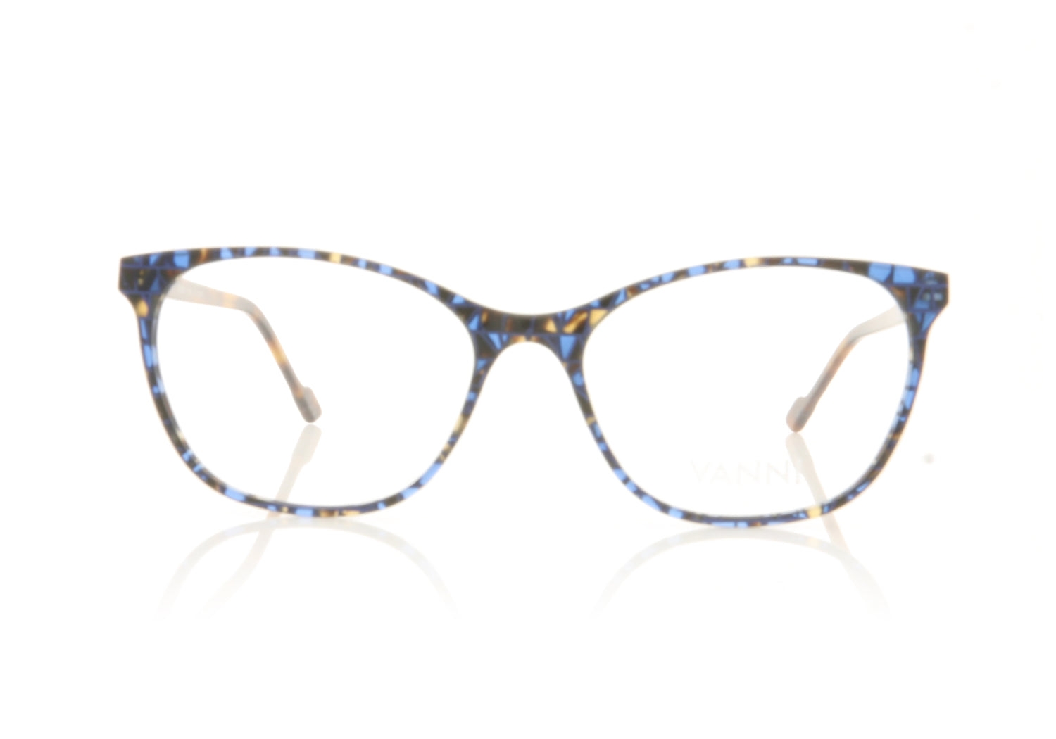 Vanni V1316 A660 Blue Havana Glasses - Front