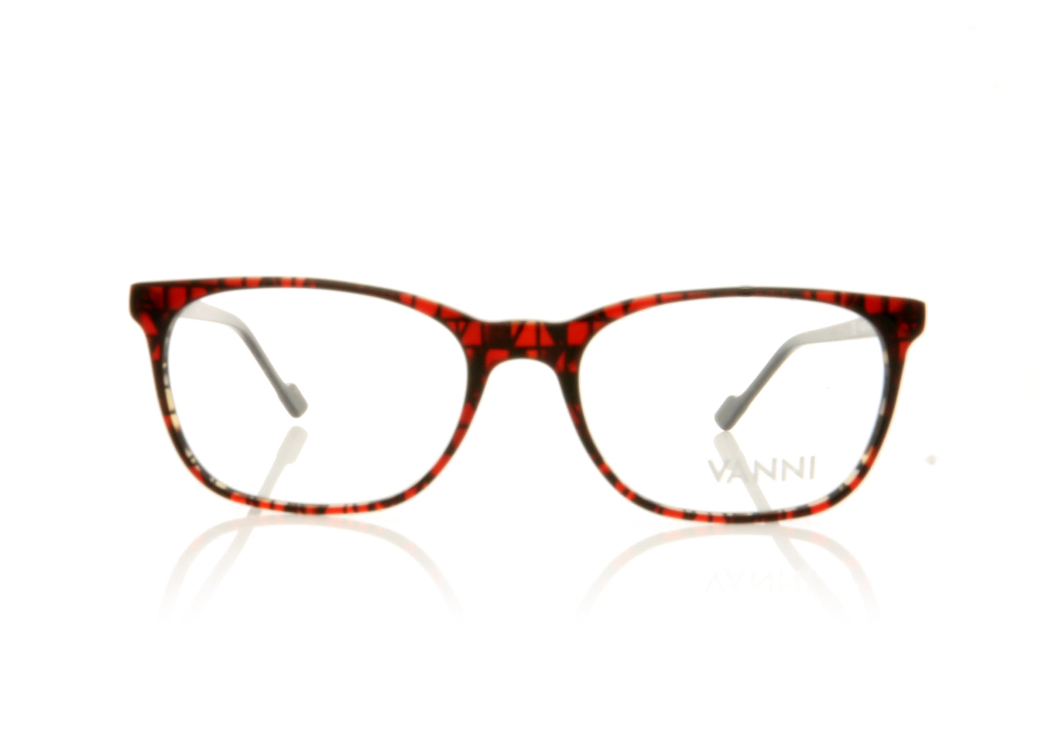 Vanni V1320 A632 Red Glasses - Front