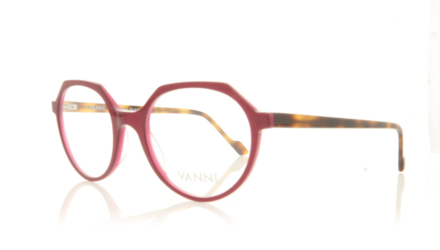 Vanni V1326 A108 Purple Glasses - Angle