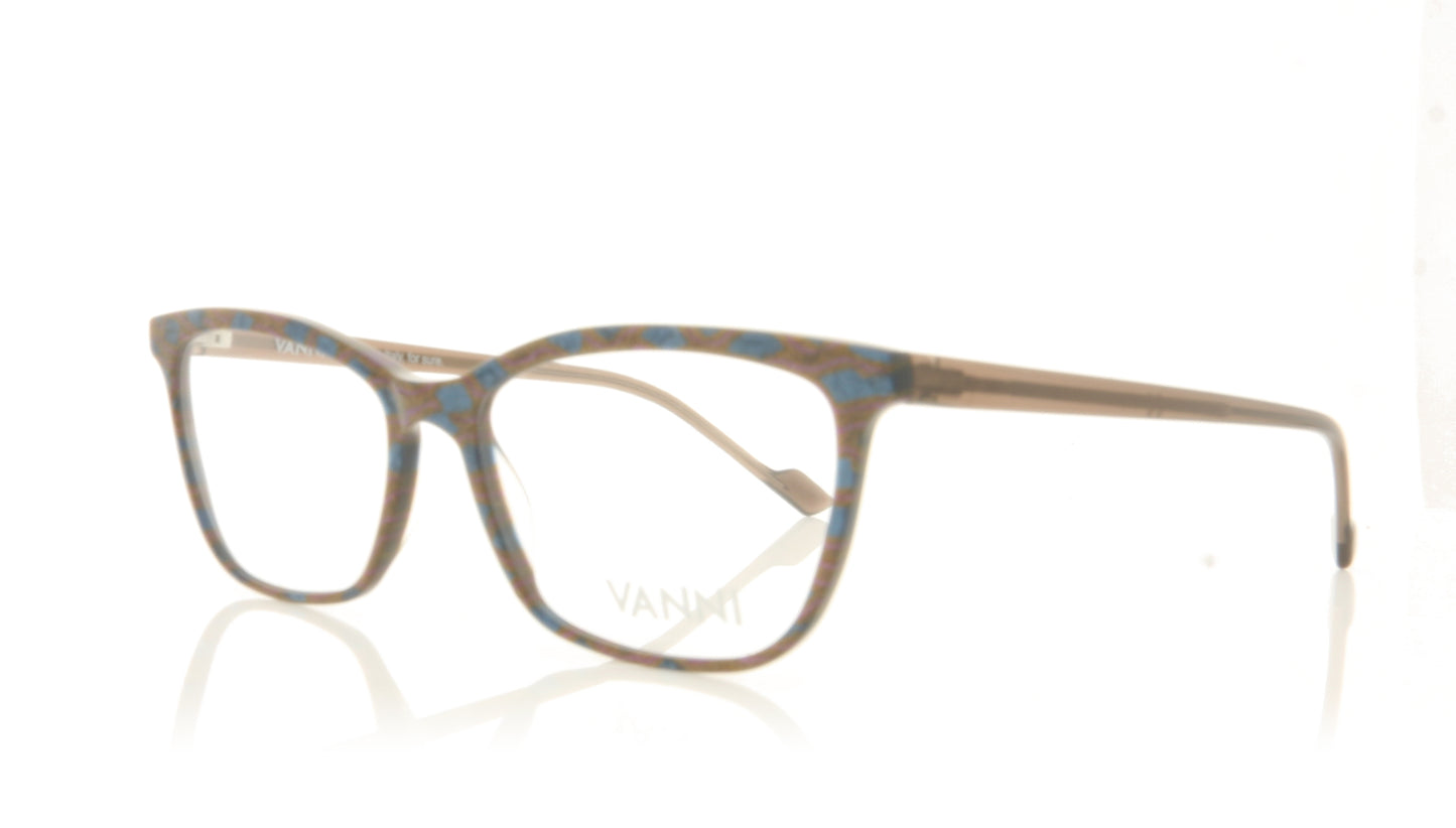 Vanni V1370 A804 Blue Glasses - Angle