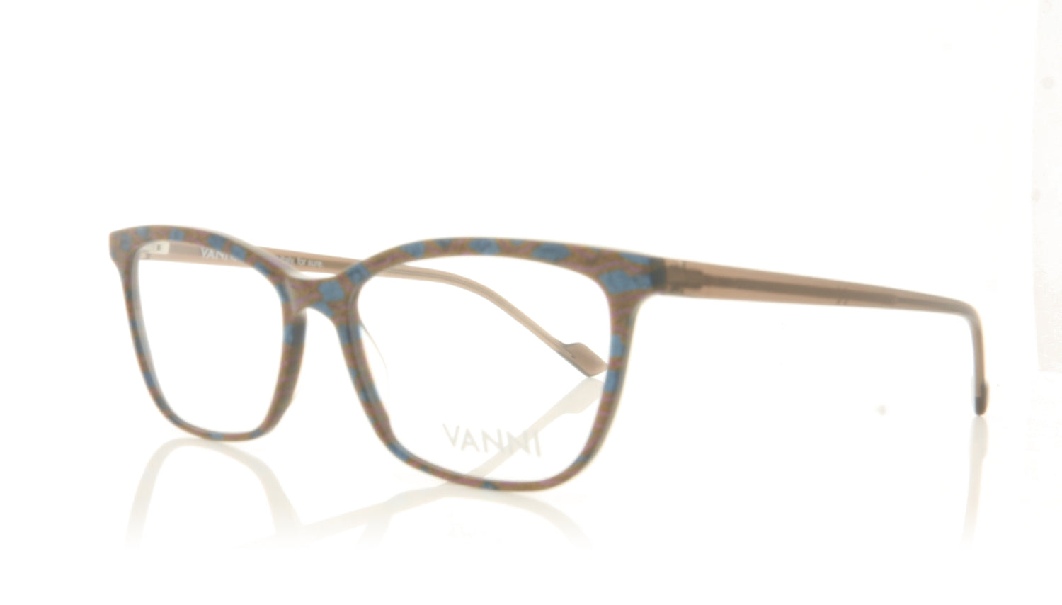 Vanni V1370 A804 Blue Glasses - Angle