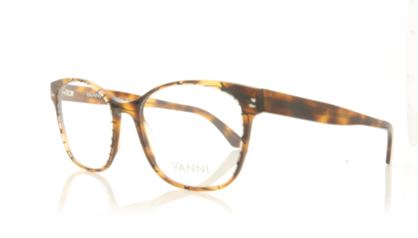 Vanni V1373 A456 Tortoise Glasses - Angle