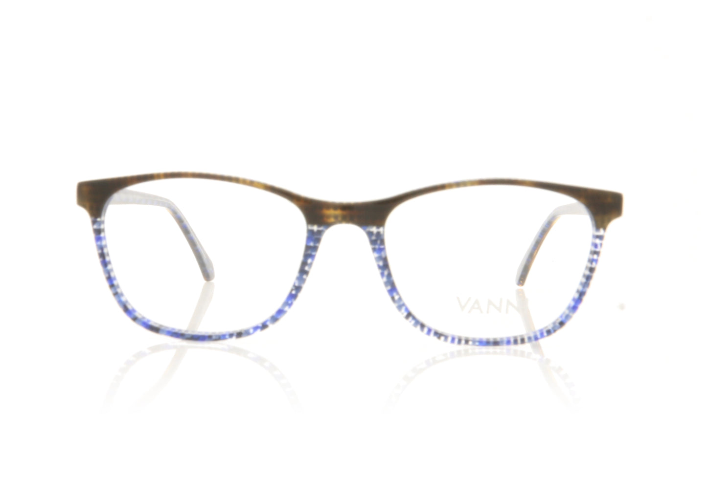 Vanni V1403 A546 Havana Blue Glasses - Front