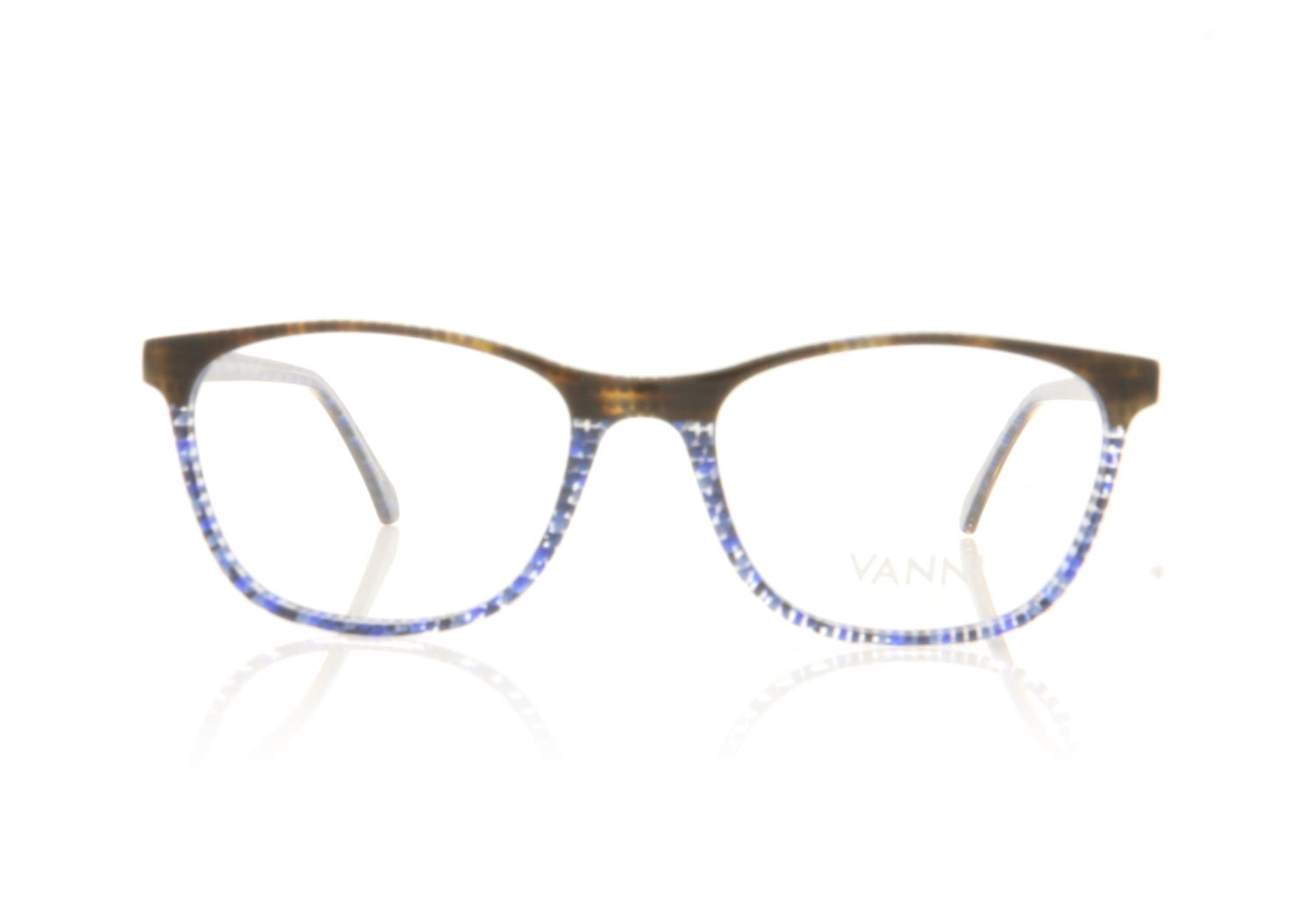 Vanni V1403 A546 Havana Blue Glasses - Front