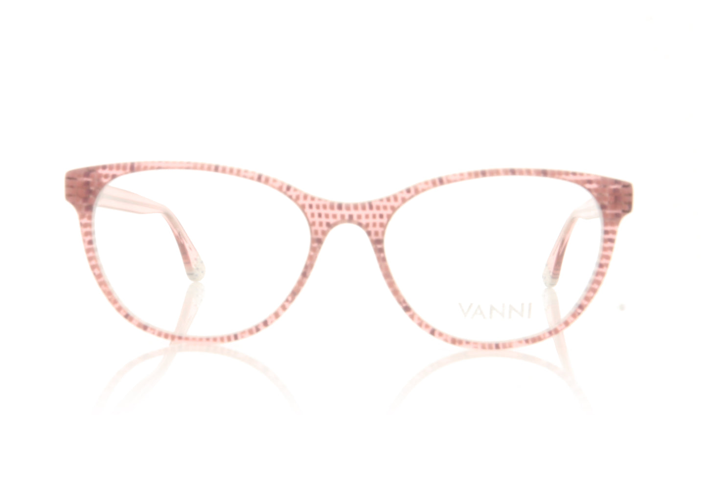 Vanni V1602 A15 Pink Pixel Glasses - Front