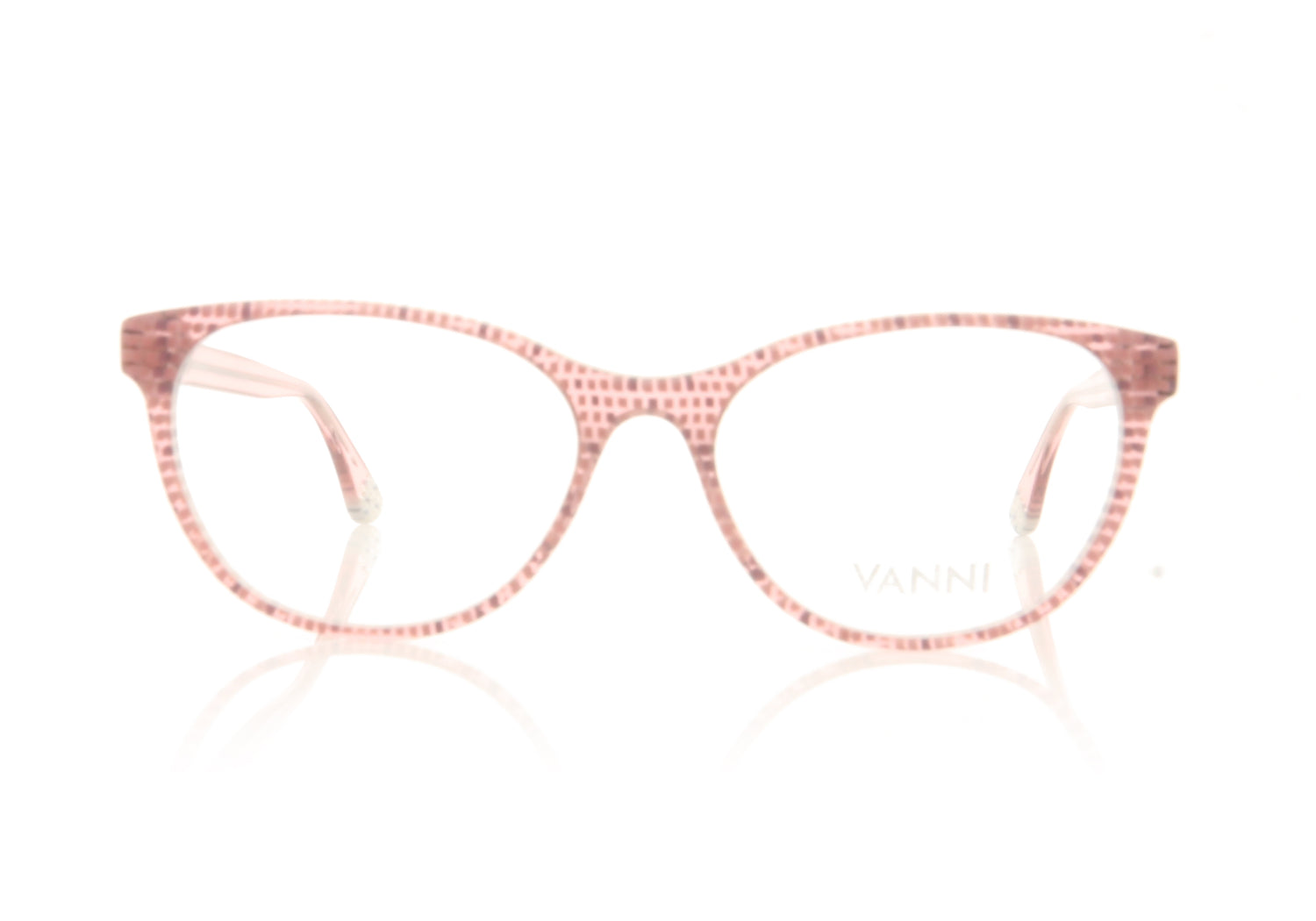 Vanni V1602 A15 Pink Pixel Glasses - Front