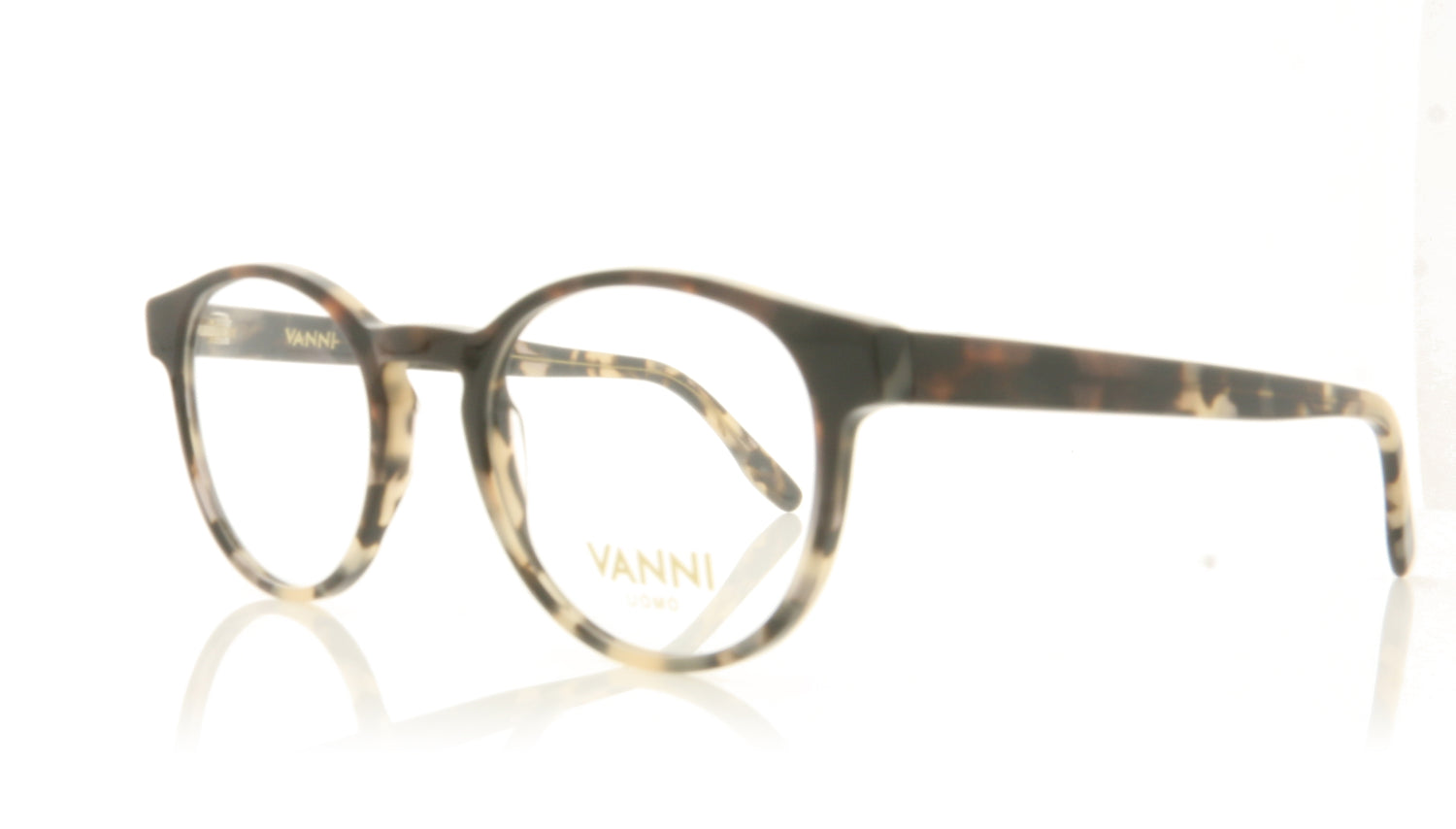 Vanni V1617 A261 Dark Tortoise Glasses - Angle