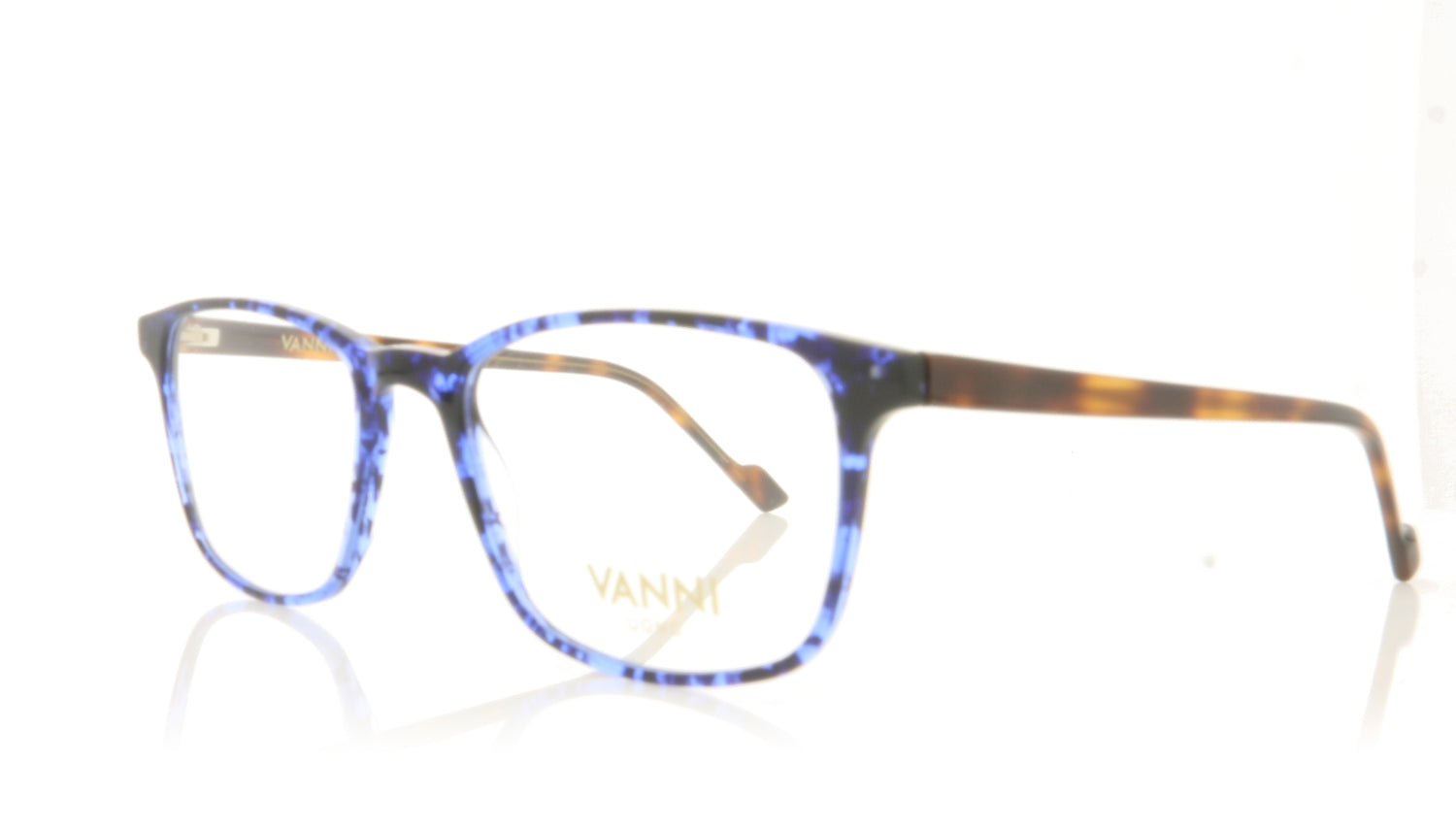 Vanni V2150 A64 Blue Havana Glasses - Angle