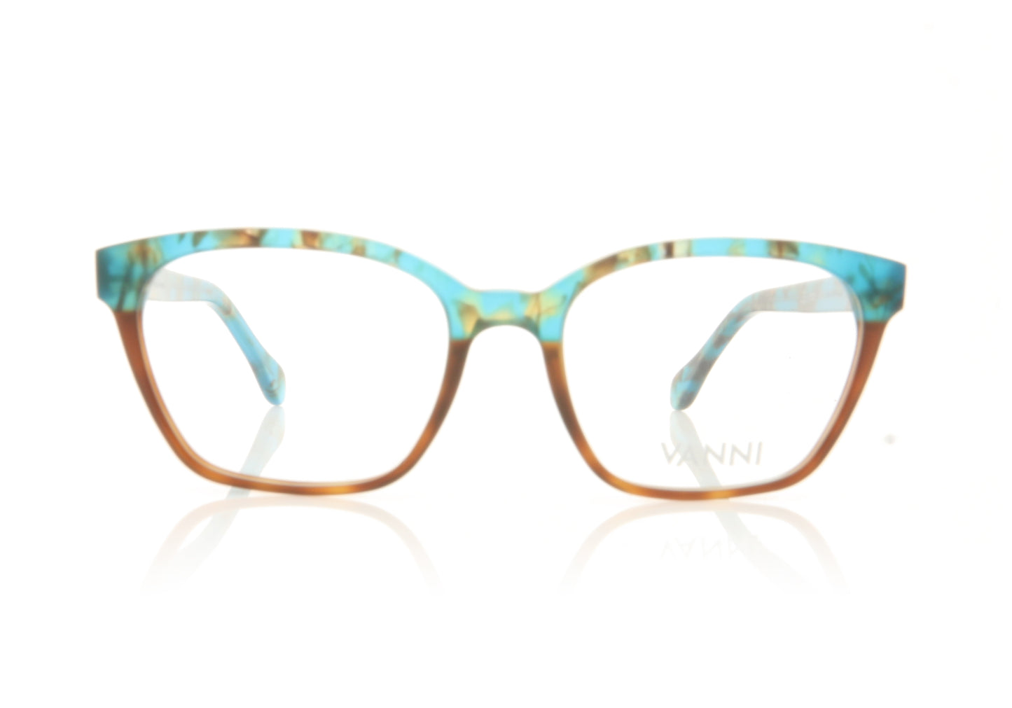Vanni V6816 A696 Turquoise Havana Glasses - Front
