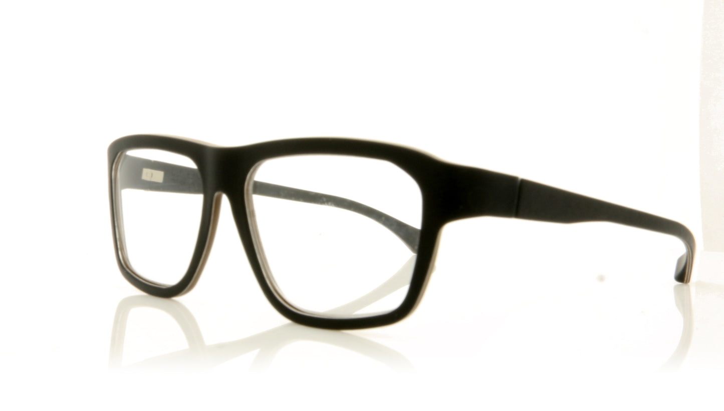 W-eye HG 15S Y09H Black Glasses - Angle