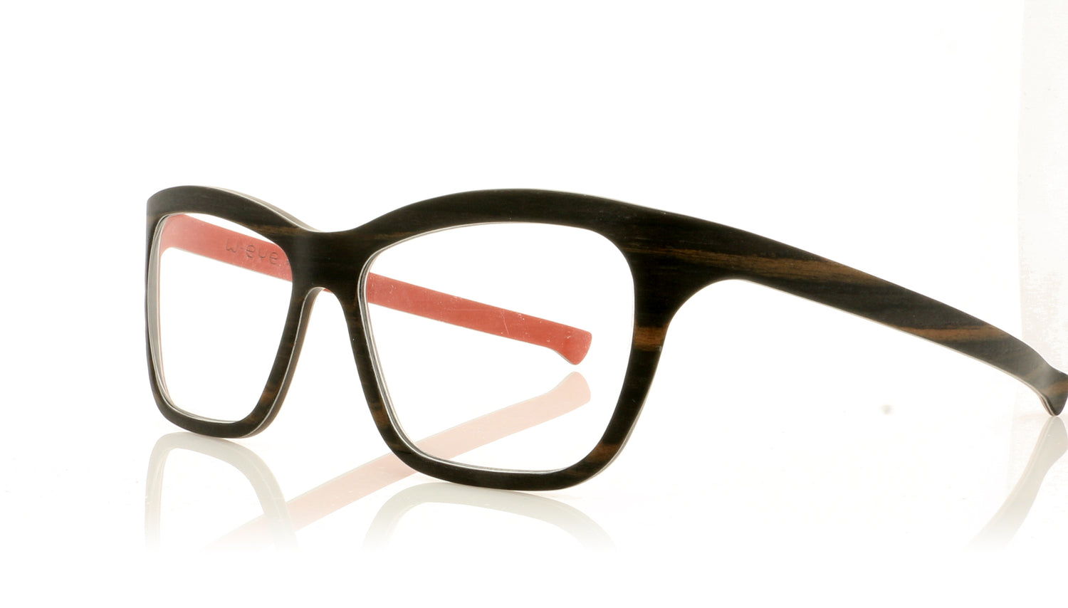W-eye 404 EB Ebano Black Glasses - Angle
