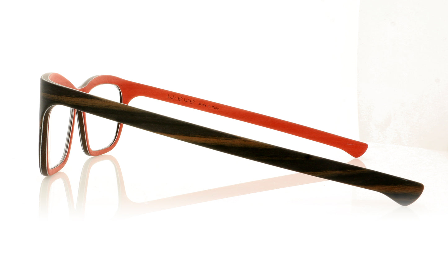 W-eye 404 EB Ebano Black Glasses - Side