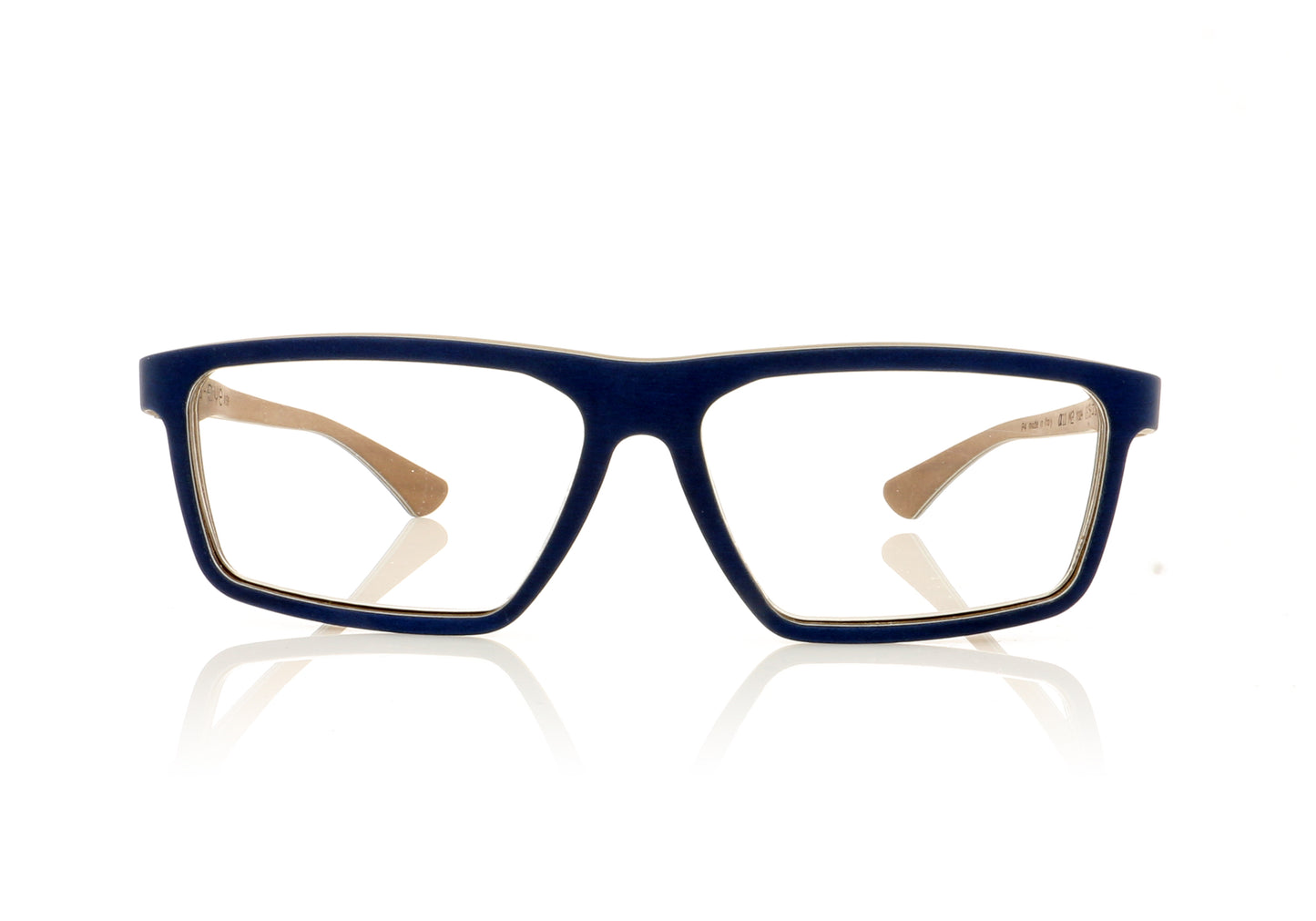 W-eye Alpha 11 M2 Blue Glasses - Front