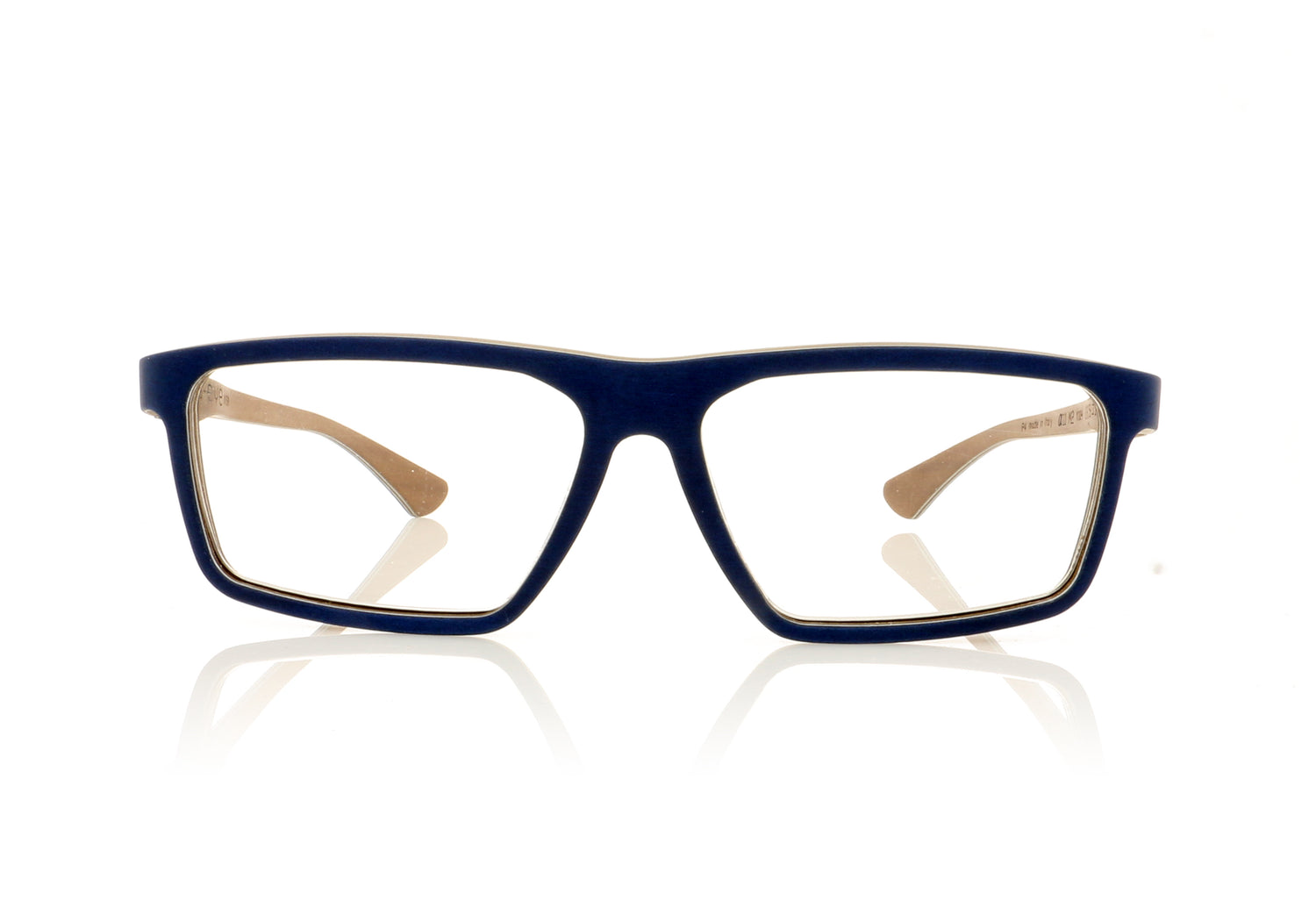 W-eye Alpha 11 M2 Blue Glasses - Front
