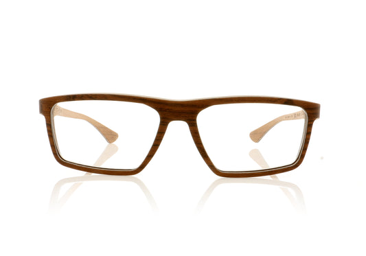 W-eye Alpha 11 M4W21H Brown Glasses - Front